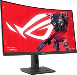 Монітор Asus 31.5" ROG Strix XG32WCS HDMI, DP, USB-C, Audio, VA, 2560x1440, 180Hz, 1ms, sRGB 125%, CURVED, FreeSync, HAS, HDR400 90LM0AC0-B01970