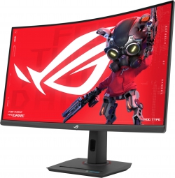 Монітор Asus 31.5" ROG Strix XG32WCS HDMI, DP, USB-C, Audio, VA, 2560x1440, 180Hz, 1ms, sRGB 125%, CURVED, FreeSync, HAS, HDR400 90LM0AC0-B01970