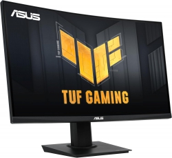 Монітор Asus 23.6" TUF Gaming VG24VQER 2xHDMI, DP, Audio, VA, 180Hz, 1ms, DCI-P3 90%, CURVED, AdaptiveSync 90LM0AF0-B01170