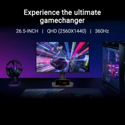 Монитор Asus 26.5" ROG Strix XG27ACDNG 2xHDMI, DP, USB-C, 3xUSB, OLED, 2560x1440, 360Hz, 0.03ms, DCI-P3 99%, AdaptiveSync, Pivot, HDR400 90LM0AN0-B01970