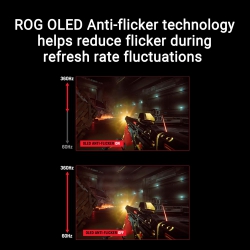 Монитор Asus 26.5" ROG Strix XG27ACDNG 2xHDMI, DP, USB-C, 3xUSB, OLED, 2560x1440, 360Hz, 0.03ms, DCI-P3 99%, AdaptiveSync, Pivot, HDR400 90LM0AN0-B01970