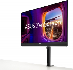 Монітор портативний Asus 27" ZenScreen MB27ACF HDMI, USB-C, MM, IPS, 2560x1440, 100Hz, sRGB 99%, AdaptiveSync, Pivot, C-Clamp Arm 90LM0AU5-B01A71