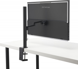 Монітор портативний Asus 27" ZenScreen MB27ACF HDMI, USB-C, MM, IPS, 2560x1440, 100Hz, sRGB 99%, AdaptiveSync, Pivot, C-Clamp Arm 90LM0AU5-B01A71