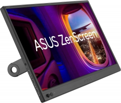 Монітор портативний Asus 15.6" ZenScreen MB169CK mHDMI, 2xUSB-C, IPS, Cover 90LM0AZ3-B01171