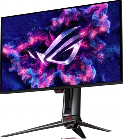 Монитор Asus 26.5" ROG Swift PG27UCDM 2xHDMI, DP, USB-C, 3xUSB, QD-OLED, 3840x2160, 240Hz, 0.03ms, DCI-P3 99%, FreeSync, Pivot, HDR400 90LM0B30-B01971