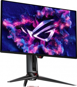 Монитор Asus 26.5" ROG Swift PG27UCDM 2xHDMI, DP, USB-C, 3xUSB, QD-OLED, 3840x2160, 240Hz, 0.03ms, DCI-P3 99%, FreeSync, Pivot, HDR400 90LM0B30-B01971