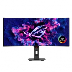 Монитор Asus 34" ROG Strix XG34WCDG 2xHDMI, DP, USB-C, 3xUSB, Audio, QD-OLED, 3440x1440, 21:9, 175Hz, 0.03ms, DCI-P3 99.3%, CURVED, AdaptiveSync, HAS, HDR400 90LM0B70-B01171
