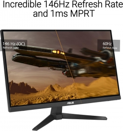Монитор Asus 23.8" TUF Gaming VG249QE5A HDMI, DP, MM, IPS, 146Hz, 1ms, sRGB 125%, AdaptiveSync 90LM0BH0-B01171