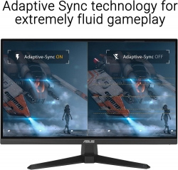 Монитор Asus 23.8" TUF Gaming VG249QE5A HDMI, DP, MM, IPS, 146Hz, 1ms, sRGB 125%, AdaptiveSync 90LM0BH0-B01171
