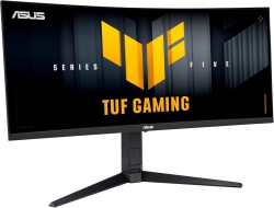 Монитор Asus 34" TUF Gaming VG34WQML5A 2xHDMI, 2xDP, 3xUSB, MM, VA, 3440x1440, 21:9, 250Hz, 0.5ms, sRGB 130%, CURVED, AdaptiveSync, HAS, HDR400 90LM0BP1-B01E71