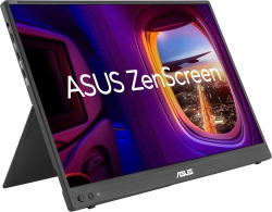 Монітор портативний Asus 16" ZenScreen MB16NCG mHDMI, 2xUSB-C, Audio, IPS, 2560x1600, 16:10, 155Hz, sRGB 100%, HDR10, Cover 90LM0CD1-B01N71
