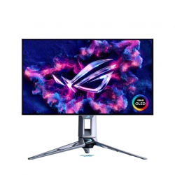 Монітор Asus 26.5" ROG Swift PG27AQWP-W 2xHDMI, DP, 3xUSB, OLED, 2560x1440, 540Hz, 0.02ms, DCI-P3 99.5%, G-SYNC, FreeSync, Pivot, HDR500 90LM0CF2-B01971