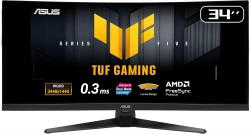 Монітор Asus 34" TUF Gaming VG34WQ5A 2xHDMI, 2xDP, 2xUSB, MM, VA, 3440x1440, 21:9, 200/400Hz, 0.5ms, DCI-P3 95%, CURVED, FreeSync, HDR400 90LM0CP1-B01171
