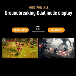Монітор Asus 34" TUF Gaming VG34WQ5A 2xHDMI, 2xDP, 2xUSB, MM, VA, 3440x1440, 21:9, 200/400Hz, 0.5ms, DCI-P3 95%, CURVED, FreeSync, HDR400 90LM0CP1-B01171