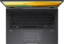 Ноутбук ASUS Zenbook 14 UM3402YA-KP751 14" WQXGA IPS, AMD R5-7430U, 16GB, F1TB, UMA, NoOS, Чорний 90NB0W95-M01C20