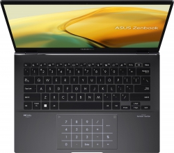 Ноутбук ASUS Zenbook 14 UM3402YA-KP751 14" WQXGA IPS, AMD R5-7430U, 16GB, F1TB, UMA, NoOS, Чорний 90NB0W95-M01C20