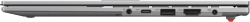 Ноутбук ASUS Vivobook GO E1504FA-BQ534 15.6" FHD IPS, AMD R5-7520U, 16GB, F512GB, UMA, NoOS, Сріблястий 90NB0ZR1-M00UN0