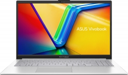 Ноутбук ASUS Vivobook Go 15 E1504FA-BQ1105 15.6" FHD IPS, AMD R3-7320U, 16GB, F512GB, UMA, NoOS, Сріблястий 90NB0ZR1-M01YF0