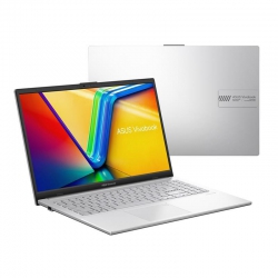 Ноутбук ASUS Vivobook Go 15 E1504FA-BQ053 15.6" FHD IPS, AMD R3-7320U, 8GB, F512GB, UMA, NoOS, Серебристый 90NB0ZR1-M03ZS0