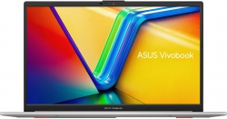 Ноутбук ASUS Vivobook GO E1504GA-BQ115 15.6" FHD IPS, Intel i3-N305, 8GB, F512GB, UMA, NoOS, Сріблястий 90NB0ZT1-M004E0
