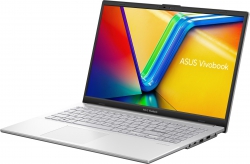 Ноутбук ASUS Vivobook GO E1504GA-BQ115 15.6" FHD IPS, Intel i3-N305, 8GB, F512GB, UMA, NoOS, Сріблястий 90NB0ZT1-M004E0
