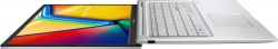 Ноутбук ASUS Vivobook 17 X1704ZA-AU144 17.3" FHD IPS, Intel i3-1215U, 8GB, F512GB, UMA, noOS, Сріблястий 90NB10F1-M00600