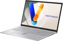 Ноутбук ASUS Vivobook 17 X1704ZA-AU376 15.6" FHD IPS, Intel i7-1255U, 16GB, F1TB, UMA, NoOS, Серебристый 90NB10F1-M00F00