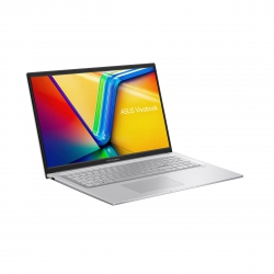 Ноутбук ASUS Vivobook 17 X1704ZA-AU386 17.3" FHD IPS, Intel i5-1235U, 8GB, F512GB, UMA, NoOS, Сріблястий 90NB10F1-M00FL0