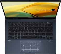 Ноутбук ASUS Zenbook 14 UX3402VA-KM065WS 14" 2.8K OLED, Intel i5-1340P, 16GB, F512GB, UMA, Win11, Голубий 90NB10G1-M00350