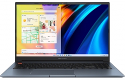 Ноутбук ASUS Vivobook Pro 15 K6502VU-LP004 15.6" FHD IPS, Intel i7-13700H, 16GB, F1TB, NVD4050-6, noOS, Блакитний 90NB1131-M004A0