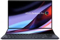 Ноутбук ASUS Zenbook Pro 14 Duo UX8402VV-P1046 14.5" 2.8K OLED, Intel i9-13900H, 32GB, F2TB, NVD4060-8, NoOS, Чорний 90NB1172-M002V0