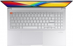 Ноутбук ASUS Vivobook Pro 15 K6502VJ-MA085 15.6" 2.8K OLED, Intel i9-13900H, 16GB, F1TB, NVD3050-6, noOS, Сріблястий 90NB11K2-M002U0