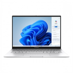 Ноутбук ASUS Zenbook 14 UX3405MA-QD054W 14" FHD OLED, Intel Ultra 7 155H, 16GB, F1TB, UMA, Win11, Сріблястий 90NB11R2-M002D0