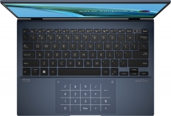 Ноутбук ASUS Zenbook S 13 UM5302LA-LV152 13.3" 2.8K OLED, AMD R7-7840U, 16GB, F1TB, UMA, noOS, Блакитний 90NB1233-M005V0