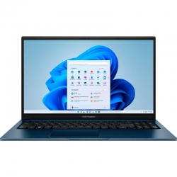 Ноутбук ASUS Vivobook 15 X1504VA-BQ3834WS 15.6" FHD IPS, Intel 5 120U, 16GB, F512GB, UMA, Win11, Голубой 90NB13Y1-M01DA0