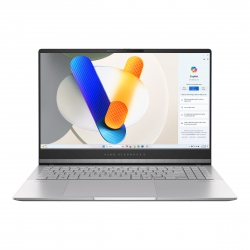 Ноутбук ASUS Vivobook S 15 M5506UA-MA043 15.6" 2.8K OLED, AMD R9-8945HS, 32GB, F1TB, UMA, NoOS, Сріблястий 90NB1473-M001R0