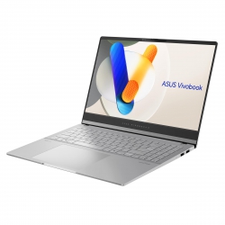 Ноутбук ASUS Vivobook S 15 M5506UA-MA043 15.6" 2.8K OLED, AMD R9-8945HS, 32GB, F1TB, UMA, NoOS, Сріблястий 90NB1473-M001R0