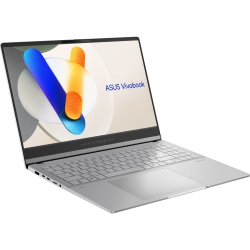 Ноутбук ASUS Vivobook S 15 M5506UA-MA055 15.6" 3K OLED, AMD R7-8845HS, 32GB, F1TB, UMA, noOS, Сріблястий 90NB1473-M002E0