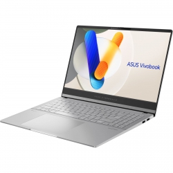 Ноутбук ASUS Vivobook S 15 M5506UA-MA055 15.6" 3K OLED, AMD R7-8845HS, 32GB, F1TB, UMA, noOS, Сріблястий 90NB1473-M002E0