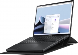 Ноутбук ASUS Zenbook DUO UX8406CA-QL049W 14" FHD OLED, Intel Ultra 7 255H, 32GB, F1TB, UMA, Win11, Сірий 90NB14X1-M001S0
