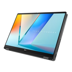 Ноутбук ASUS Vivobook Flip 14 TP3407SA-QL011W 14" WUXGA OLED, Intel Ultra 5 226V, 16GB, F512GB, UMA, Win11, Сірий 90NB14Y1-M000E0