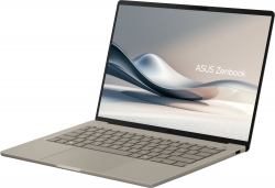 Ноутбук ASUS Zenbook A14 UX3407QA-QD305W 14" WUXGA OLED, Snapdragon X X1 26 100, 32GB, F1TB, UMA, Win11, Бежевий 90NB1501-M00F30
