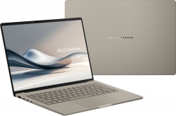 Ноутбук ASUS Zenbook A14 UX3407QA-QD305W 14" WUXGA OLED, Snapdragon X X1 26 100, 32GB, F1TB, UMA, Win11, Бежевий 90NB1501-M00F30