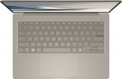 Ноутбук ASUS Zenbook A14 UX3407QA-QD202W 14" WUXGA OLED, Snapdragon X X1 26 100, 16GB, F512GB, UMA, Win11, Бежевий 90NB1501-M00F90