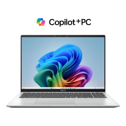 Ноутбук ASUS Vivobook 16 X1607QA-MB055W 16" WUXGA IPS, Snapdragon X X1 26 100, 16GB, F512GB, UMA, Win11, Сріблястий 90NB15Z2-M004X0