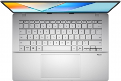 Ноутбук ASUS Vivobook S 14 S3407VA-LY015 14" WUXGA IPS, Intel i5-13420H, 16GB, F512GB, UMA, NoOS, Сріблястий 90NB1681-M000K0