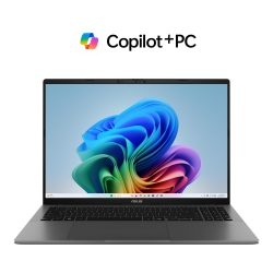 Ноутбук ASUS Vivobook S 16 S3607QA-PL006W 16" 2.5K IPS, Snapdragon X1 26 100, 16GB, F1TB, UMA, Win11, Сірий 90NB16C2-M000P0