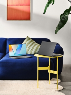 Ноутбук ASUS Vivobook S 14 M3407HA-SF079 14" WUXGA OLED, AMD R5-220, 16GB, F512GB, UMA, NoOS, Серебристый 90NB16E2-M00700