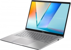 Ноутбук ASUS Vivobook S 14 M3407HA-SF079 14" WUXGA OLED, AMD R5-220, 16GB, F512GB, UMA, NoOS, Серебристый 90NB16E2-M00700