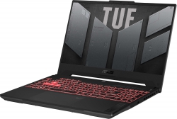 Ноутбук ASUS TUF Gaming A17 FA707NV-HX022 17.3" FHD IPS, AMD R5-7535HS, 16GB, F512GB, NVD4060-8, noOS, Сірий 90NR0E35-M006A0